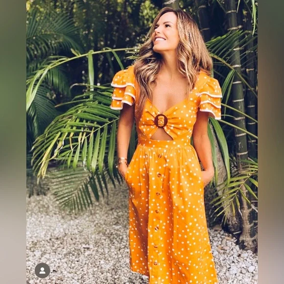 Azulu Cutout Dress (made in Columbia) - Picture 3 of 10